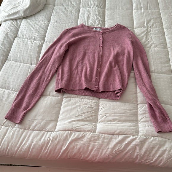 Pink button cardigan - Picture 2 of 5